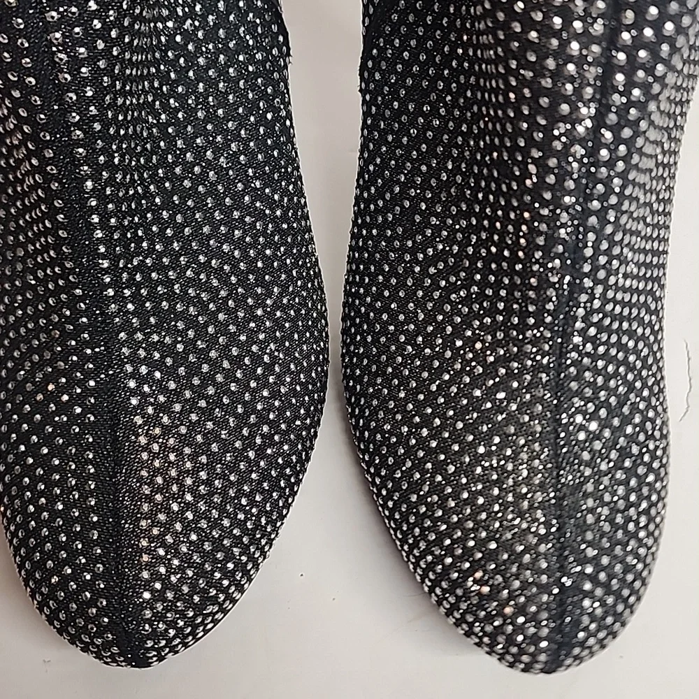 Andiamo black & silver boots 5